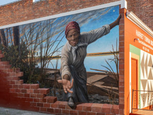 Harriet Tubman Mural, by Michael Rosato