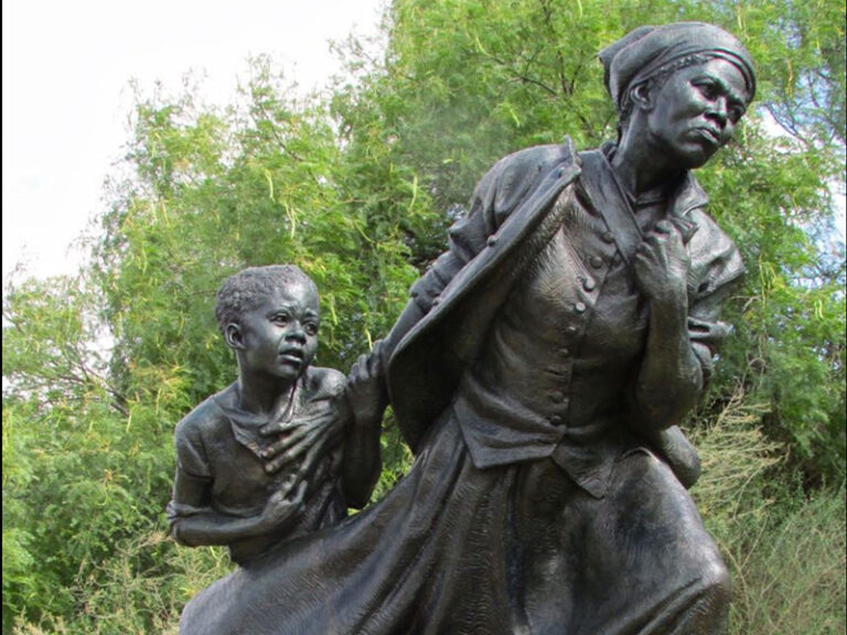 Harriet Tubman Sculpture by Wesley Wofford - Harriet Tubman Byway