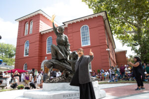 Dedication of 'Beacon of Hope' by Wesley Wofford - Cambridge, MD