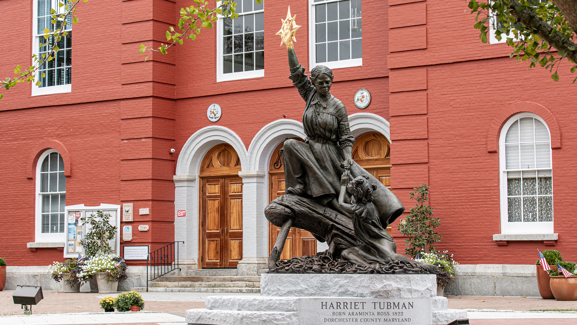 Beacon Of Hope Harriet Tubman Sculpture - Cambridge, MD - Photo by Jill Jasuta