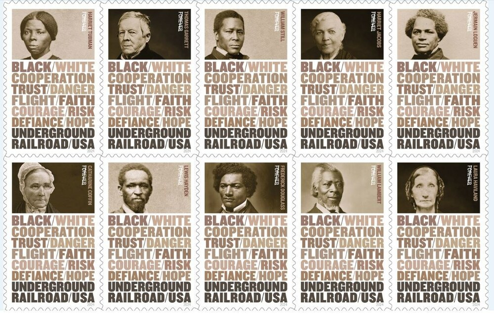 U.S. Postal Service Underground Railroad stamps