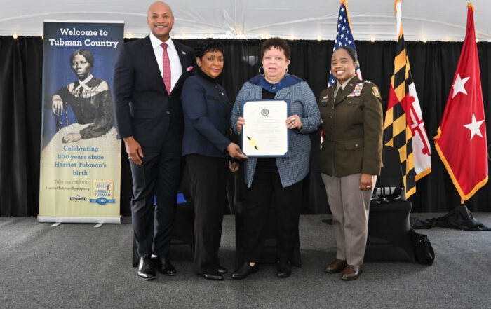 General Tubman Ceremony - Photo courtesy Executive Office of the Governor