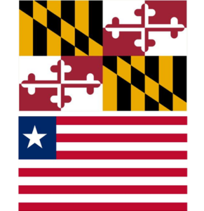 Liberia-MD+Liberiaflags