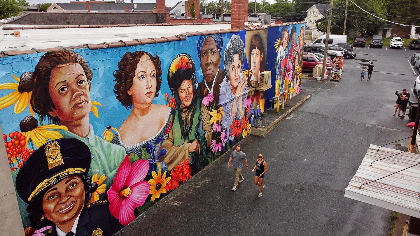 Dorchester Women's Mural - by Bridget Cimino